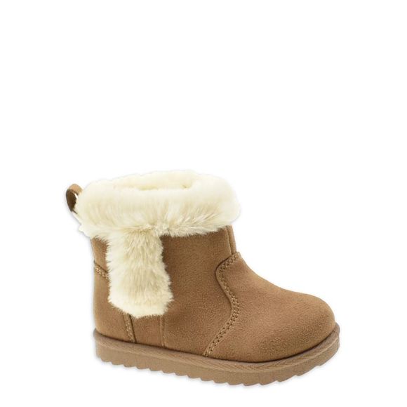 Wonder Nation Other - Wonder Nation Baby Girl Shearling Boot, Shoe Size: 2